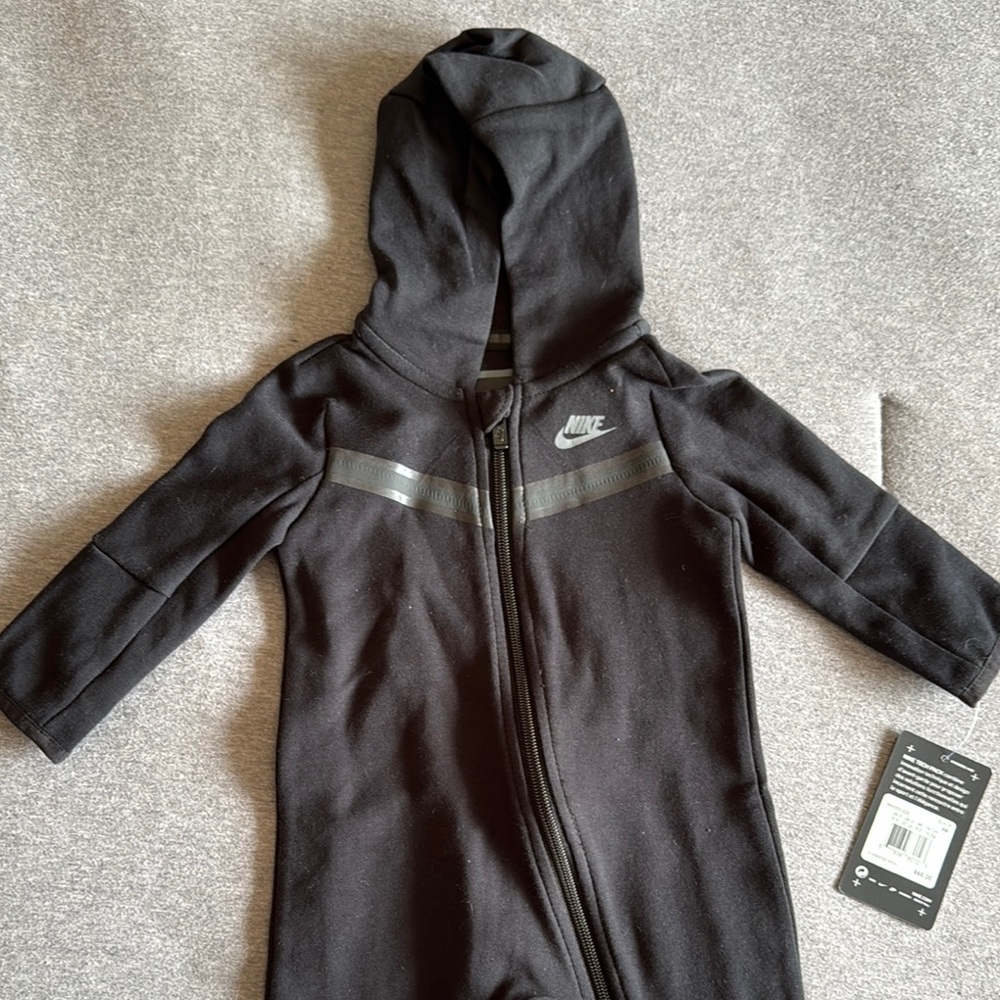Nike Black Hooded 9M Jumpsuit